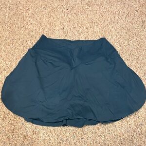 Halara Elegant Teal Tennis Skirt